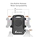 Bike Mount Phone, Vansky Bike Phone Mount Bicycle Holder, Holder Cradle for Smartphone iPhone GPS Devices with 360 Degrees Rotatable, Rubber Strap, Black
