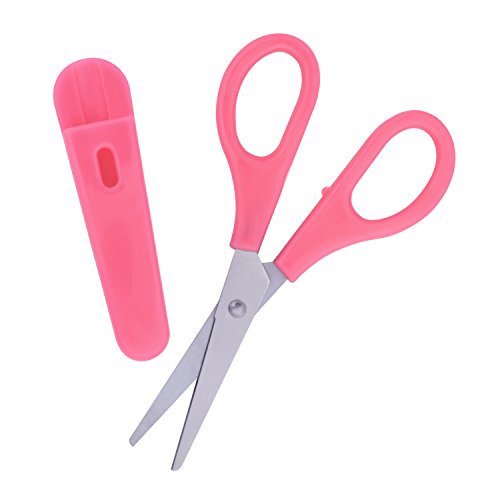 Pompom Makers, 4 Sizes Pom-pom Maker Fluff Ball Bobble Weaver Needle Craft Knitting Wool Tool Kit DIY with Sewing Scissors Fabric Shears