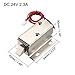 uxcell DC 24V 2.3A 11.4mm Electromagnetic Solenoid Lock Assembly for Electirc Lock Cabinet Door Lock