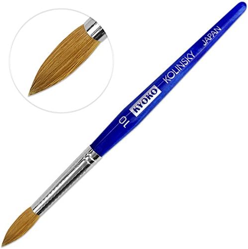 Kyoko Acrylic Nail Kolinsky Brush #10