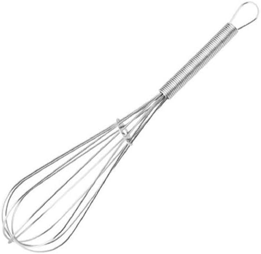 Zenker 42861 whisk stainless steel with hanging loop 20x4.5 cm, silver, 20x4.5x4.5 cm