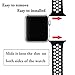 Hailan Band for Apple Watch Series 1 Series 2 Series 3,Soft Durable Sport Silicone Replacement Wrist Strap for iWatch,38mm,S/M,Light Pink / Midnight Blue
