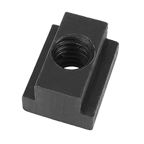 uxcell 1/2-inch Female Thread Steel T-Slot Nut Grade 10.9 Tapped Through 5pcs - Thumbnail 4