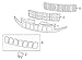 Chrysler Oem Jeep Grille Molding 68261150Aa Image 5