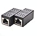 Haitronic 2 Pack RJ45 Coupler ethernet Cable Coupler LAN Connector Inline Cat7/Cat6/Cat5e Ethernet Cable Extender Adapter Female to Female primary