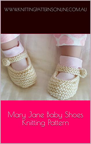 Mary Jane Baby Shoes In 8ply Knitting Pattern Tara Mary Jane Baby Shoes In 8ply Knitting Pattern Tara