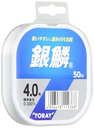 東レ(TORAY) ライン 銀鱗 50m単品 4号