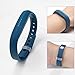 LEEFOX Band for Fitbit Flex 2, Adjustable Fit Bit Flex 2 Accessory Silicon Replacement Wristband w/Fastener Clasp Fitness Strap for Original Flex 2, 3 Packs, Small(Psalm 23-3)