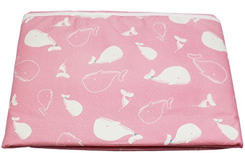 LUXEHOME Breathable Waterproof Cotton Urine Underpads, Changing Pad, Mattress Pad Sheet Protector (4pcs, Whale) - Thumbnail 3