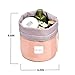 Charyeah Waterproof Cosmetic Bags Makeup Bag Travel Barrel Cases Kit Organizer Bathroom Storage Carry Case Toiletry Bags Multifunctional Bucket Toiletry Bag Polyester 300T (Pink)
