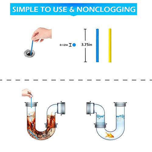 Drain Cleaner Sticks Sink Deodorizer Clog Remover Organic Enzyme Drain