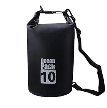 GETKO WITH DEVICE 10 LTRs Tarpaulin PVC Waterproof Dry Bag (Multi-color)
