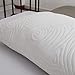 DOWNCOOL Memory Fiber Filling Body Pillow- Removable Zippered Bamboo Outer Pillow Cover- Breathable Cooling Hypoallergenic Bed Pillow for Long Side Sleeper- 20 x 54 inch