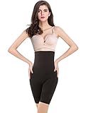 Shymay Women's Long Leg Shaper Seamless Tummy Control Hi-Waist Thigh Slimmer