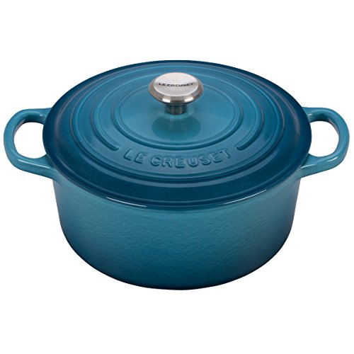 Le Creuset Signature Marine Enameled Cast Iron 3.5 Quart Round French Oven
