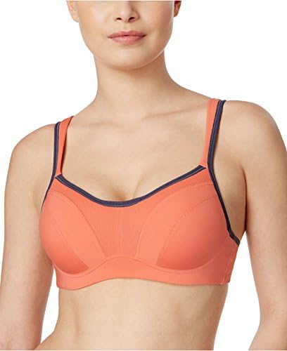 Heidi Klum Heidi Womens Custom Fit Contrast Trim Underwire Bra