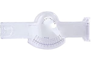 baixikly Hydrometer Saltwater Aquarium Salinity Tester for Saltwater Aquarium Hydrometer for Testing Salinity and Specific Gravity