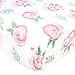 Premium Fitted Cotton Crib Sheet/Toddler Sheet Grace Floral by Copper Pearl