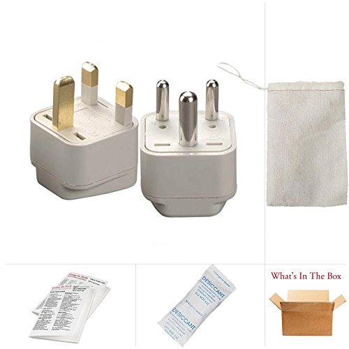 Going In Style Tanzania Grounded Travel Adapter Plug Kit GUD and GUF