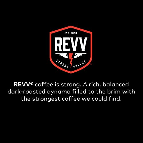 REVV NO SURRENDER, SINGLE-SERVE KEURIG K-CUP PODS, DARK ROAST COFFEE, 24 COUNT