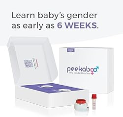 Peekaboo Click DNA Test Kit, Early Gender