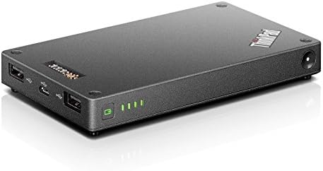 Lenovo 4XV0H34181 ThinkPad Stack Power Bank - Power bank 10000 mAh - 4 output connectors (USB) - on cable: Micro-USB - for ThinkPad E47X, E57X, L470,