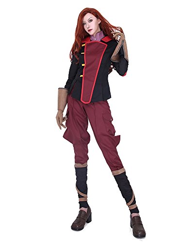 Miccostumes Women's Asami Sato Cosplay Costume Outfits (WM)