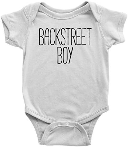 VigorDesign Backstreet Boy, Trendy Baby Clothes - Cute Infant Short Sleeve Onesie