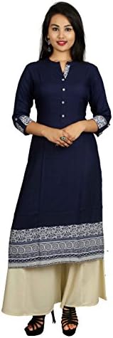 Flavia Creation Women's Straight Fit Kurta/Kurti