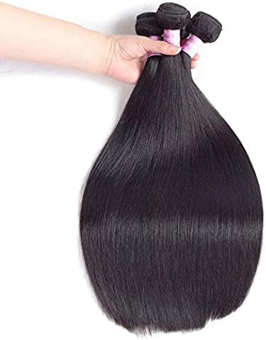8A Brazilian Human Hair Unprocessed 4 Straight Hair Bundles Unprocessed Human Hair Weaves Virgin Hair
