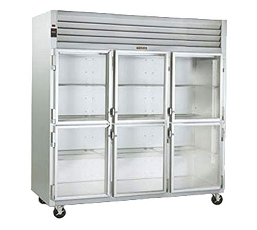 Click Here to See More Images Traulsen G32000 Dealer's Choice Three Section Reach-In Refrigerator with Half-Height Glass Doors (Hinged Left/Right/Right)