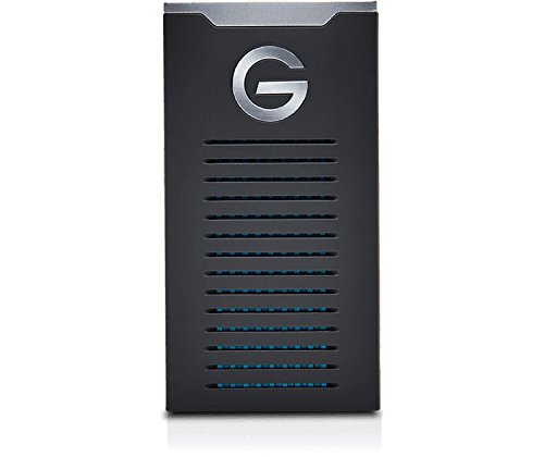 G-Technology 1TB G-DRIVE mobile SSD Durable Portable External Storage - USB-C (USB 3.1 Gen 2) - 0G06053