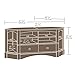 Sauder Harbor View Corner Entertainment Credenza, For TV's up to 60