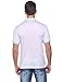 Coofandy Mens Casual Short Sleeve Contrast Striped Classic-Fit Golf Polo Shirt