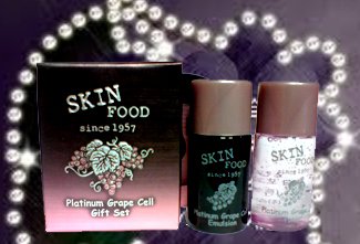 Skinfood Platinum Grape Cell Toner & Emulsion Mini Gift Set