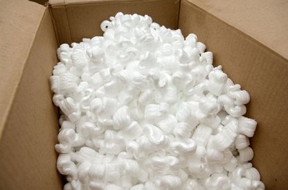 1 Cu Ft White Packing Loose Fill Peanuts Anti Static