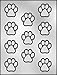 CHOC MOLD PAW PRINT 1.5 IN CH11275