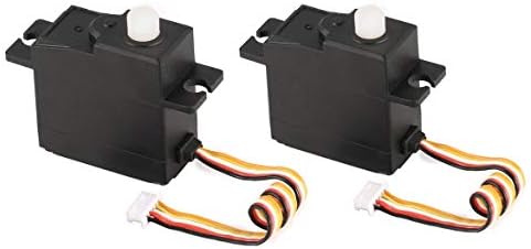 Harlls 2pcs 17g Servo 4.8-6V for 1/18 Wltoys A949 A959 A969 A979 A959-A A969-A A979-A RC Car Truck Model Steering Part Accessory