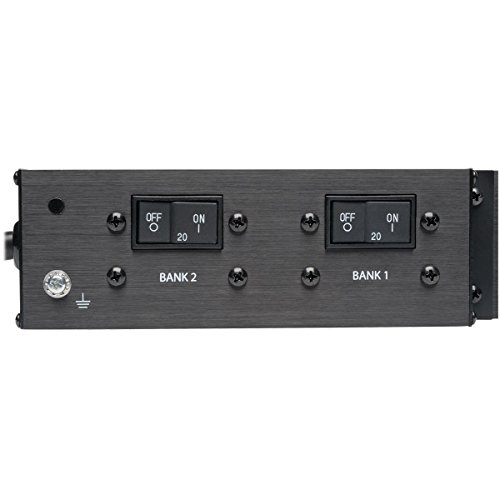 Tripp Lite PDU Switched 5/5.8kW 208/240V 20 C13 & 4 C19 30A LX Platform L6-30P Vertical 0URM Rack-Mount TAA (PDUMV30HVNETLX)