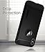 Yonader iPhone X Case | Carbon Fiber Matte Finish | Shockproof Drop Protection | Ultra Thin Lightweight and Slim Fit Design