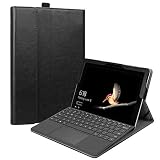 Fintie Case Compatible with Microsoft Surface Go - Multiple Angle Viewing Portfolio Business Cover Fit Surface Go 10-inch Tablet 2018, Compatible w/Type Cover Keyboard (Black)