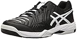 ASICS Men's Gel-Game 6 Tennis Shoe, Black/White, 10 M US