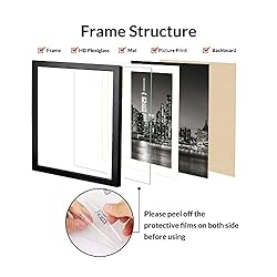 Annecy 18x24 Picture Frame Black（2 Pack）, 18 x