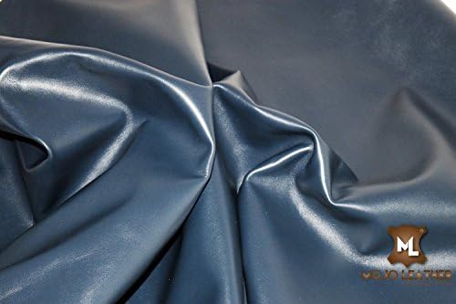 Leather Hide Skin NAPPA VARIOUS COLORS HIGH QUALITY PREMIUM NAPPA LEATHER 100% GENUINE (NAVY)