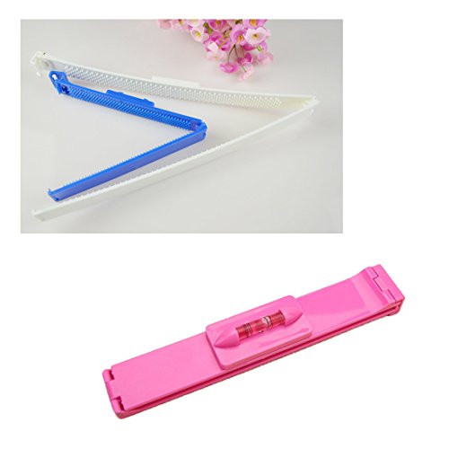 Hair Clipper Fringe Hair Cutting Level Bangs Clipper Tool Guide Set Random - Thumbnail 3