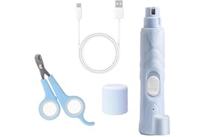 Bird Nail Grinder,Silent Pet Nail Trimmer for Birds Budgies, Parakeets, Conures, Lovebirds, Finches Gentle Beak & Claw Care, 