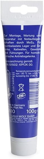 Liqui Moly LM 47 Long-Life Grease MoS2 100 g Lithium Fat 3510 view 5
