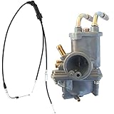 Yamaha PW 50 PW50 Carburetor & Throttle Gas Cable Y ZINGER Carb 1981-2002