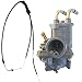 Yamaha PW 50 PW50 Carburetor & Throttle Gas Cable Y ZINGER Carb 1981-2002