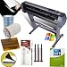 28-inch Vinyl Cutter Value Sign Making Bundle with Design and Cut Software - Cutting Signs, Stickers